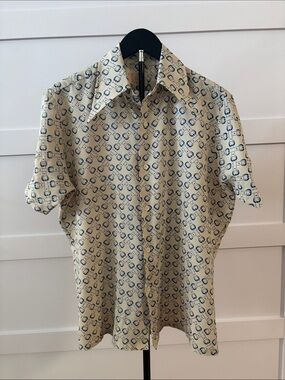 Vintage Kings Road Retro Print Shirt